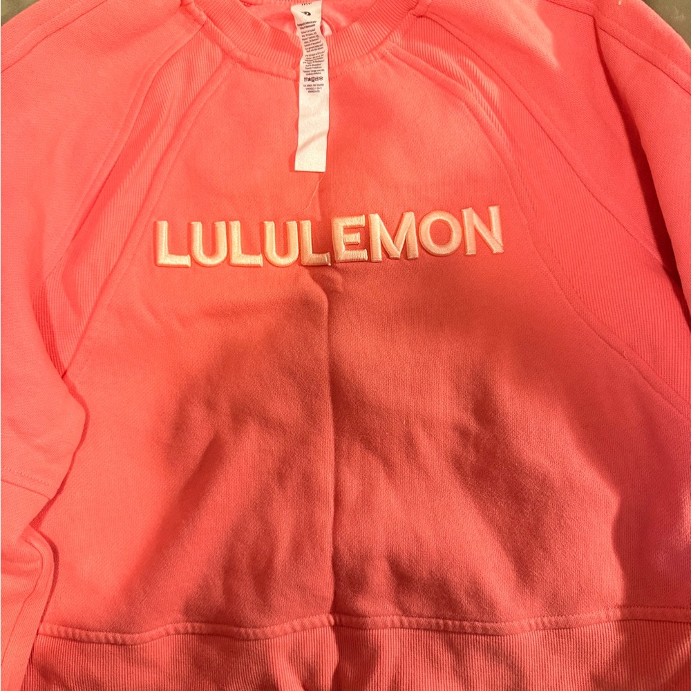 Lululemon Pink Sweatshirt